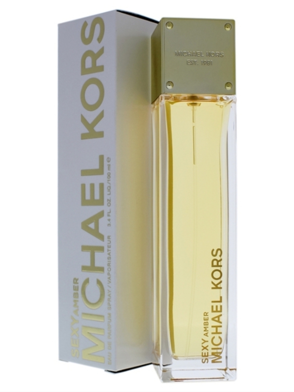 Michael Kors Sexy Amber Eau de Parfum - Gold & Amber Bottle